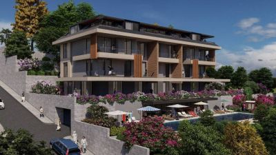 Apartmány s výhľadom na more Alanya - Bektaş Turecko APM - 2