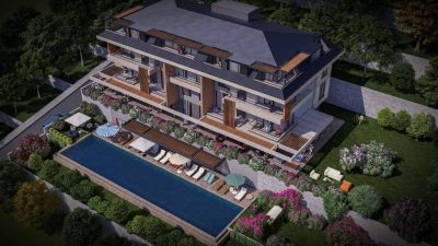 Apartmány s výhľadom na more Alanya - Bektaş Turecko APM - 3