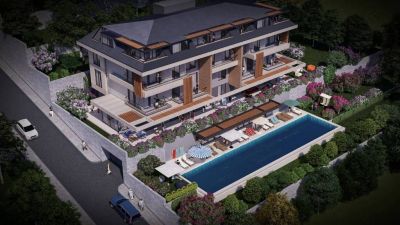 Apartmány s výhľadom na more Alanya - Bektaş Turecko APM - 6