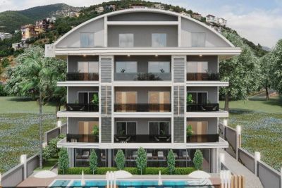 Novostavba apartmánov na predaj v centre Alanye, 900 m pláž Kleopatra APM - 13