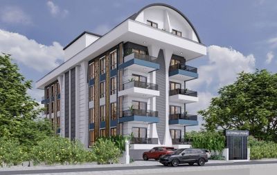 Na predaj nové 3-izbové byty v centre mesta Alanya - výborná investícia APM - 1