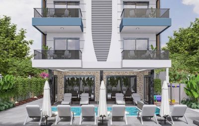 Na predaj nové 3-izbové byty v centre mesta Alanya - výborná investícia APM - 10