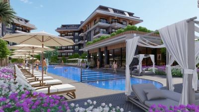 Turecko - nové byty vo výstavbe Alanya - Oba APM - 5