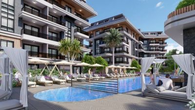 Turecko - nové byty vo výstavbe Alanya - Oba APM - 6