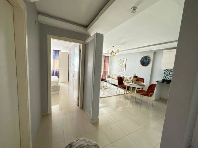 Zariadený apartmán s výhľadom na more Alanya - Tosmur APM - 6