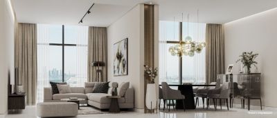 Apartmány Dubaj, 330 Riverside Crescent - Sobha Hartland II - 7