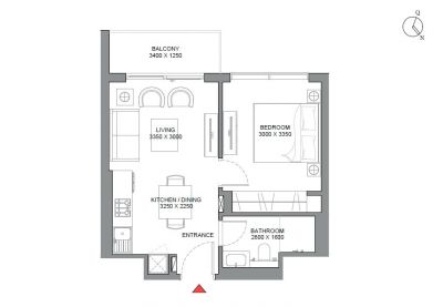 Apartmány Dubaj, 330 Riverside Crescent - Sobha Hartland II - 10