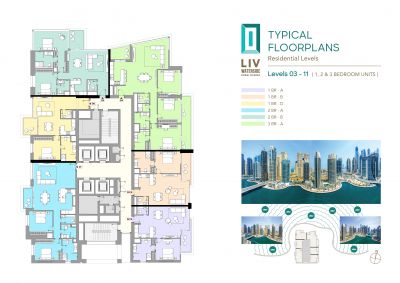 LIV WATERSIDE DUBAI MARINA Rezort, Dubaj - 22