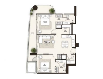 Apartmány v Dubaji, Condor Sonate Residences - 19