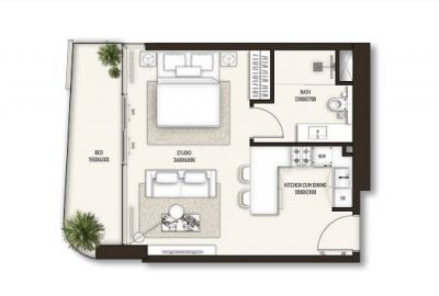 Apartmány v Dubaji, Condor Sonate Residences - 21