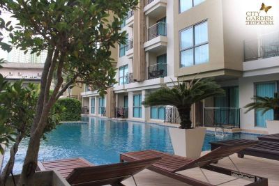 Thajsko–Pattaya-Na Kluea-City Garden Condo-2 izbový byt. - 1