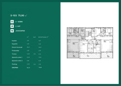 ZADAR - PRIVLAKA, apartman s očarujúcim výhľadom na more - 16