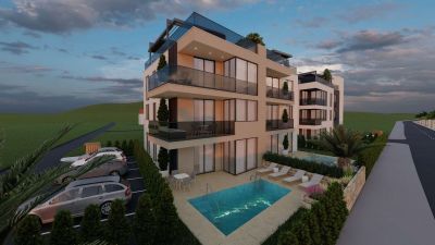 ZADAR - SUKOŠAN, luxusný apartmán s veľkou strešnou terasou (106,25 m2) hneď v prvom rade pri mori - 5