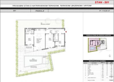 ZADAR - SUKOŠAN, luxusný apartmán hneď v prvom rade pri mori s nádherným výhľadom a veľkou záhradou - 10