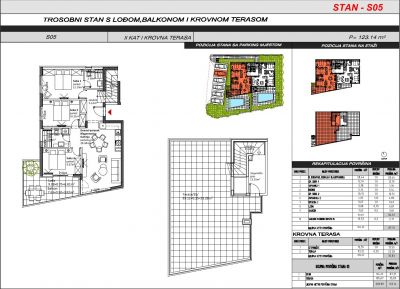 ZADAR - SUKOŠAN, luxusný apartmán so strešnou terasou (93,12 m2) a relaxačnou oázou a miestom, kde si môžete vychutnať dalmátske špeciality - 8