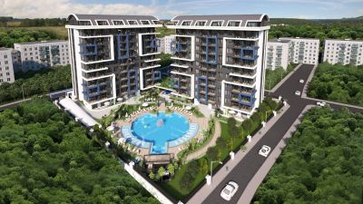 Nové byty na predaj v Turecku - centrum mesta Alanya APM - 7