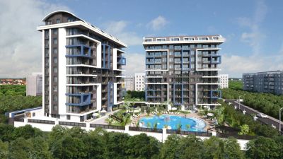 Nové byty na predaj v Turecku - centrum mesta Alanya APM - 6