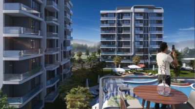 Nové byty v luxusnom komplexe v Antalyi na predaj blízko letiska APM - 5