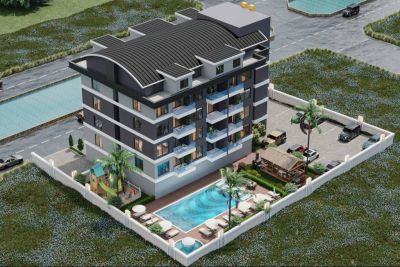 Novopostavené apartmány Kargicak Alanya, len 250 m od krásnej pláže APM - 14