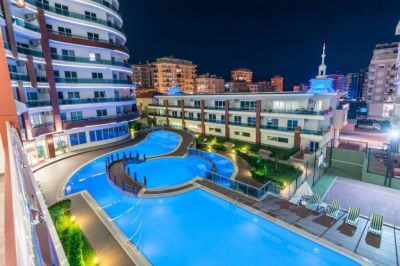 Zariadený 2-izb. apartmán v komplexe s mnohými aktivitami Alanya - Mahmutlar APM - 18