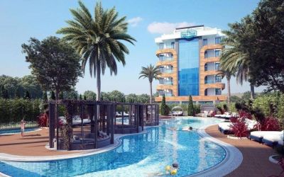 Nové apartmány v prvej línii od mora, Alanya - Kestel APM - 1