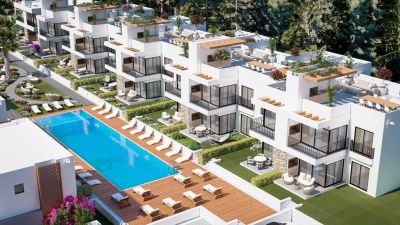 Nové priestranné apartmány typu mezonet Cyprus Turecko - pláž 700 m APM - 15