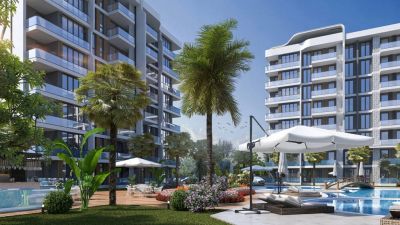 Nové byty v luxusnom komplexe v Antalyi na predaj blízko letiska APM - 21