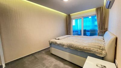 Krásny zariadený apartmán s výhľadom na more Alanya - Kestel APM - 6