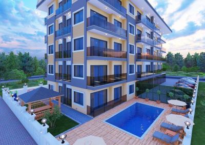 Apartmány vo výstavbe len 150 metrov od pláže, Alanya - centrum APM - 1