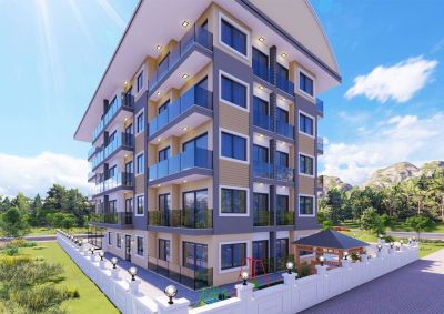 Apartmány vo výstavbe len 150 metrov od pláže, Alanya - centrum APM - 11