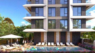 Apartmány v Turecku na predaj len 250 m od pláže Alanya - Oba APM - 13