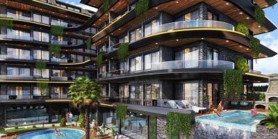 Nové moderné byty len 200 m od pláže Alanya - Kestel APM - 27