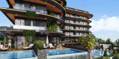 Nové moderné byty len 200 m od pláže Alanya - Kestel APM - 25