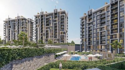 Apartmány v luxusnom komplexe s aktivitami pre skvelú rodinnú dovolenku v Turecku APM - 16