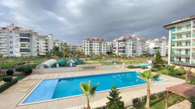 Zariadený apartmán na prvej línii s výhľadom na more Alanya - Kestel APM - 29