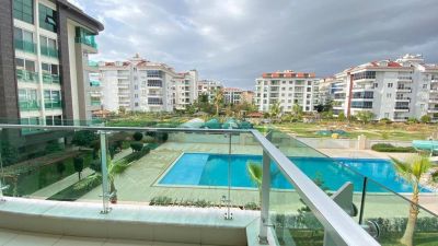 Zariadený apartmán na prvej línii s výhľadom na more Alanya - Kestel APM - 22