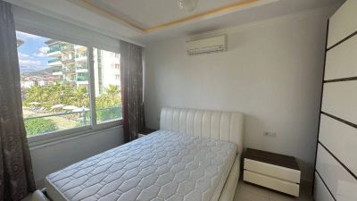 Zariadený apartmán na prvej línii s výhľadom na more Alanya - Kestel APM - 9