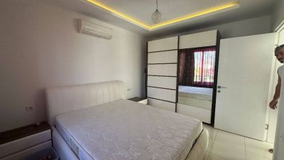 Zariadený apartmán na prvej línii s výhľadom na more Alanya - Kestel APM - 6