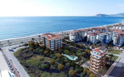 Nové apartmány v prvej línii od mora, Alanya - Kestel APM - 22