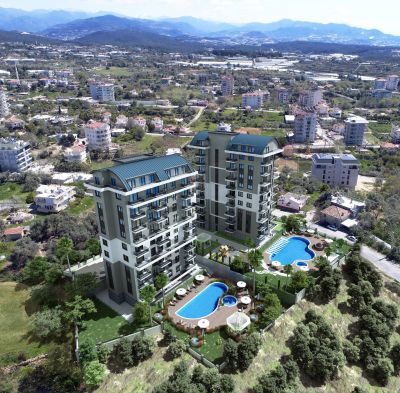 Nové byty na predaj v Turecku Avsallar, za nízku cenu APM - 2