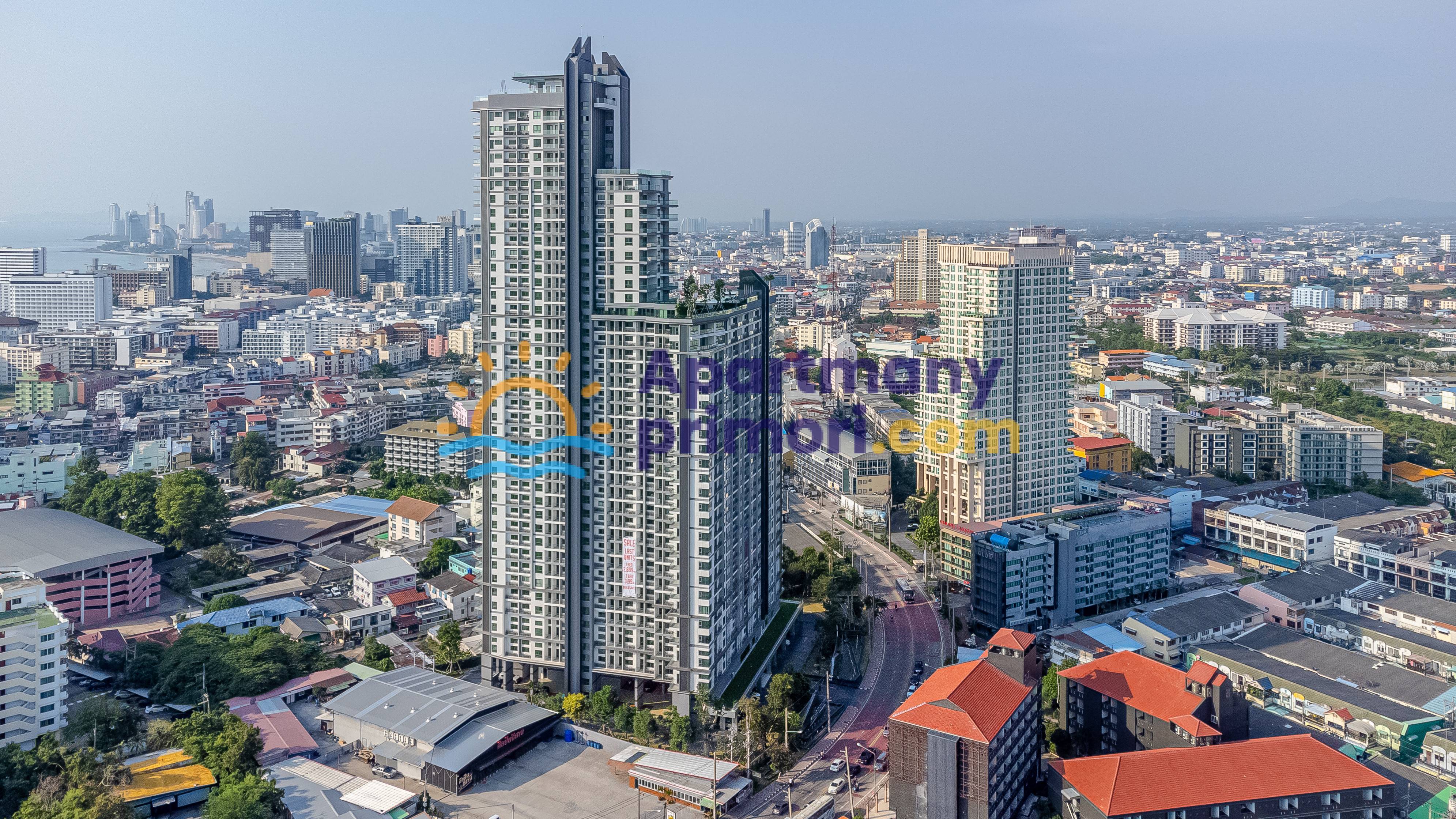 Apartmánový komplex Arcadia Milennium Tower, Pattaya-Thajsko