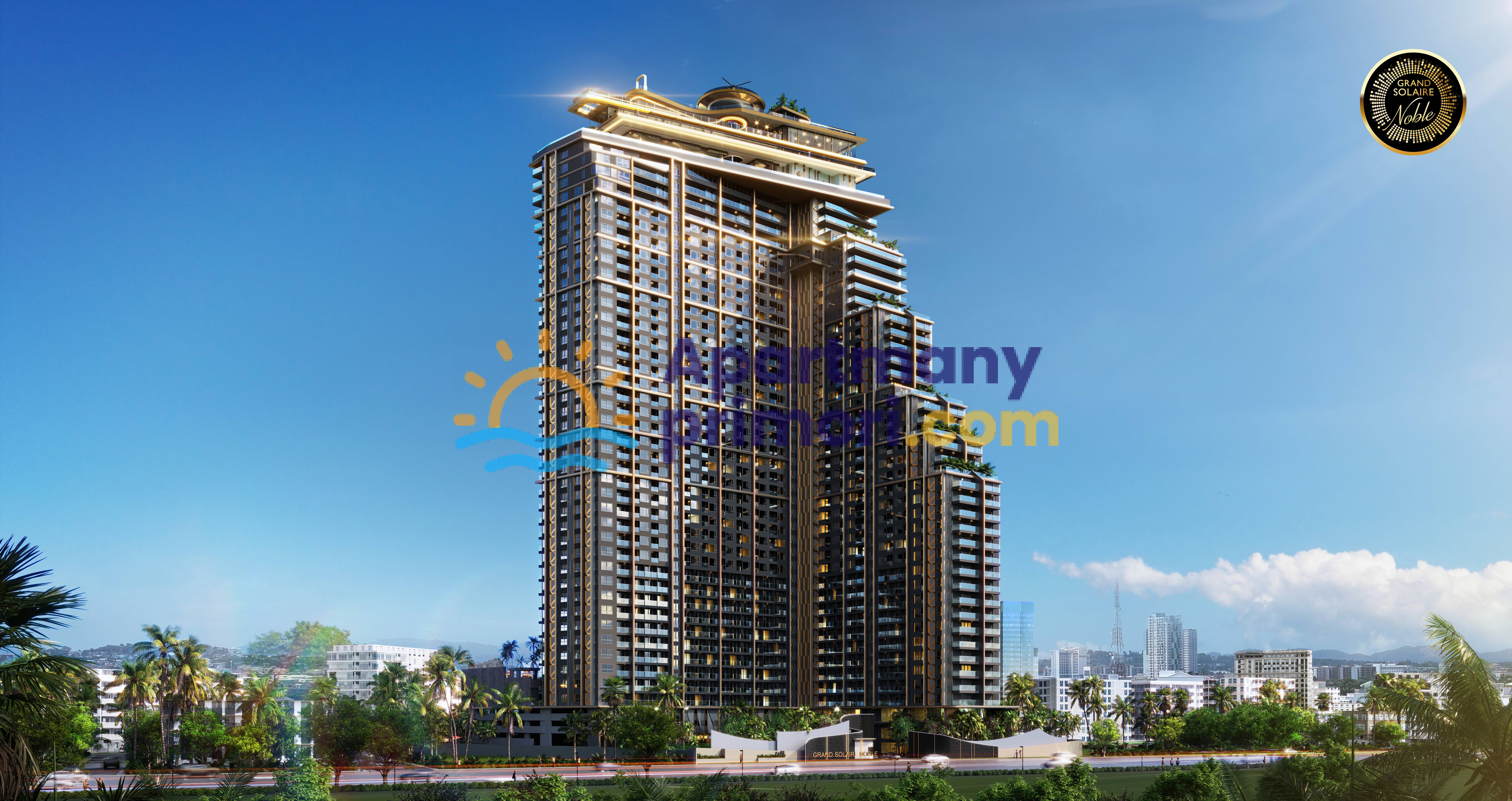 Apartmánový komplex Grand Solaire Noble, Pattaya-Thajsko