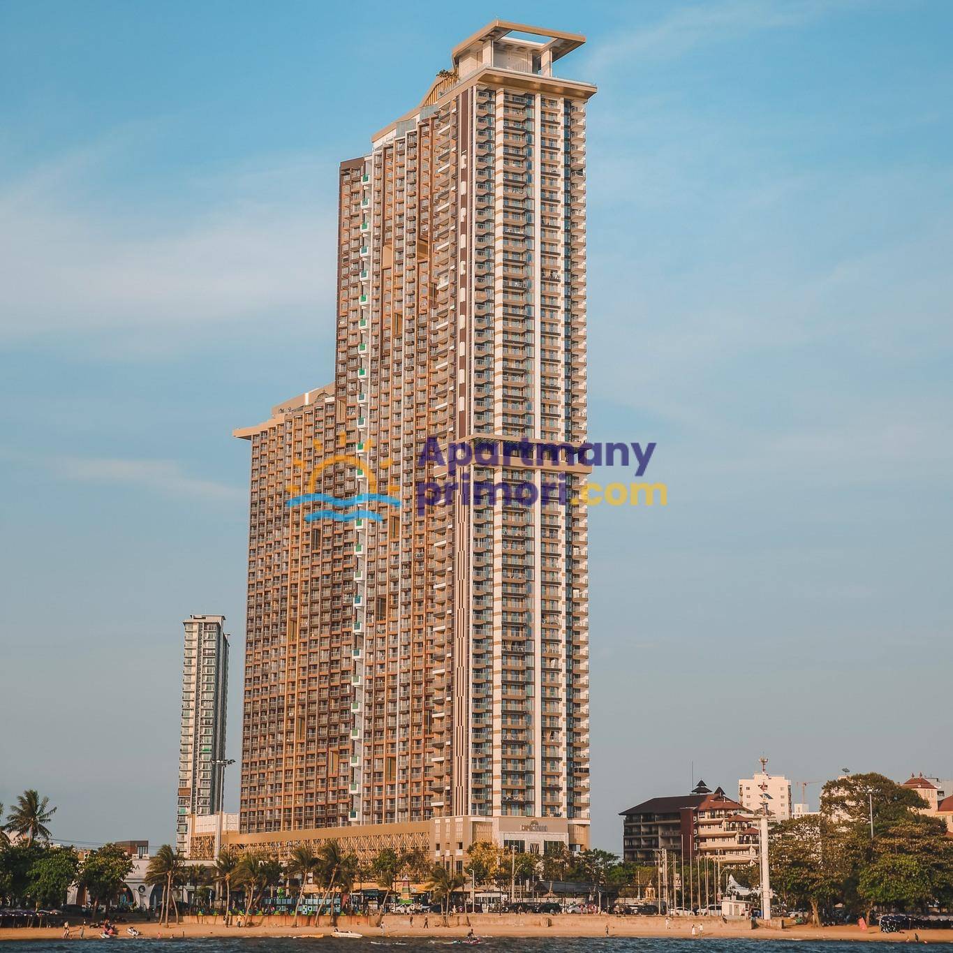 Apartmánový komplex Copacabana Beach Jomtien, Pattaya-Thajsko