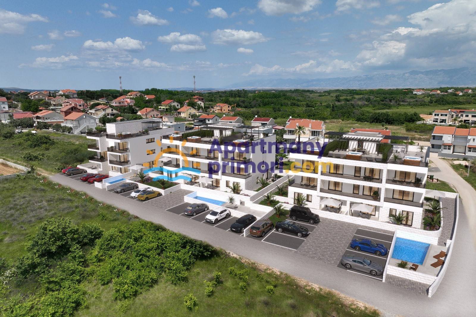 ZADAR - PRIVLAKA, apartmán so záhradou vo výbornej lokalite hneď pri mori