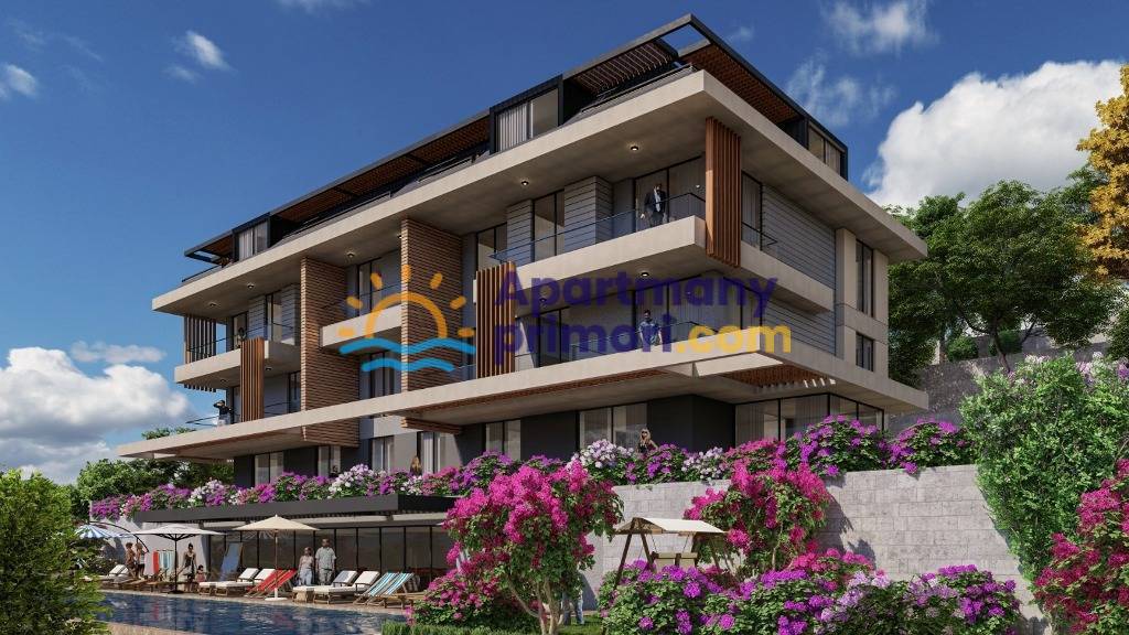 Apartmány s výhľadom na more Alanya - Bektaş Turecko APM