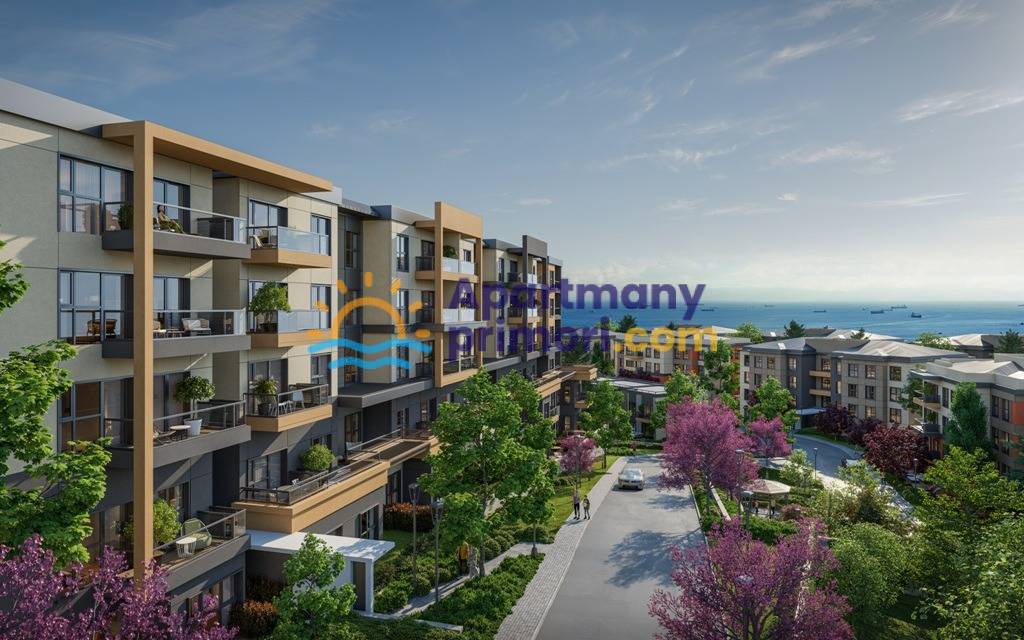 Prestížne bývanie s výhľadom na more Pendik Istanbul APM