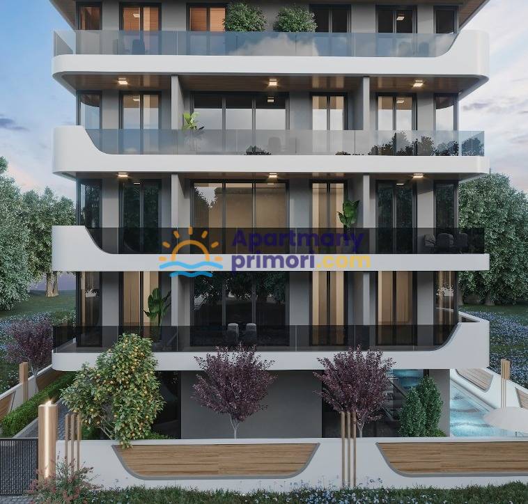 Apartmány v centre mesta Alanya, len 100 m od pláže Kleopatra APM